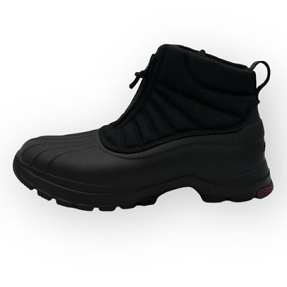 NWOT Sperry Women's Duck Float Zip Seacycled Winter Boot 88064 black womens size - Picture 4 of 10